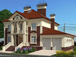 Фасады, Architoria 3D Architoria 3D Klassieke huizen