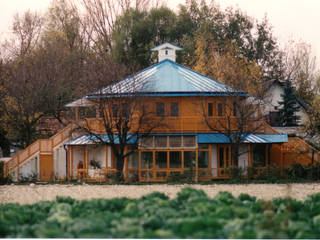 Ein Haus in der Lobau, Architektur und Geomantie Architektur und Geomantie บ้านและที่อยู่อาศัย