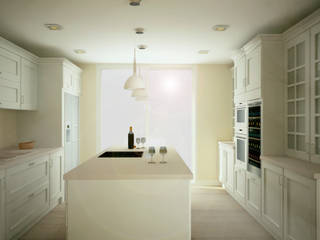Cucina stile classico, scalvini luca design scalvini luca design クラシックデザインの キッチン