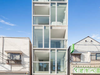 9 cross, ATELIER A+A ATELIER A+A 現代房屋設計點子、靈感 & 圖片