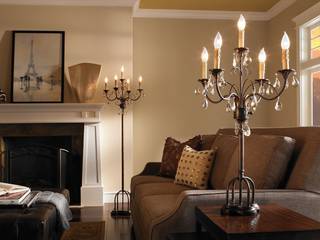 Traditional Living Room Ideas, Shine Lighting Ltd Shine Lighting Ltd Salas de estar clássicas