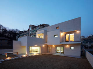 인천 검암동 주택, (주)건축사사무소 아뜰리에십칠 (주)건축사사무소 아뜰리에십칠 Modern houses