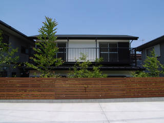 「stri-ep house SHIMOYAMAGUCHI」, vibe design inc. vibe design inc. Eclectic style houses