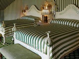 Ashford Castle - Ireland - Porte Italia Interiors, PORTE ITALIA INTERIORS PORTE ITALIA INTERIORS غرفة نوم