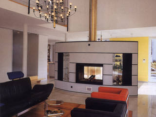 EFH Binder von Hoesslin, Dättlikon, Binder Architektur AG Binder Architektur AG Living room
