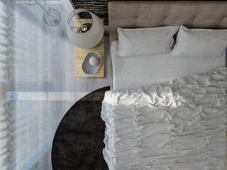 Yatak Odası (Bed Room), Ali İhsan Değirmenci Creative Workshop Ali İhsan Değirmenci Creative Workshop Modern Bedroom