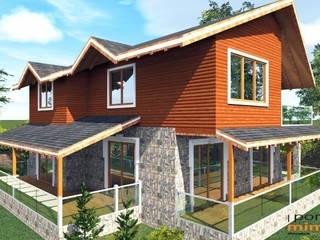 Abant Villa Projesi, Portakal mimarlik Portakal mimarlik Modern Evler