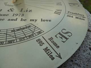 Horizontal Sundials, Border Sundials Ltd Border Sundials Ltd 클래식스타일 정원