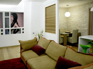 Appartamento 80 mq, MedomStudio MedomStudio Salones modernos