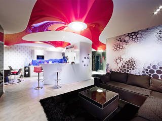 Щупальца Осьминога, DMYTRO ARANCHII ARCHITECTS DMYTRO ARANCHII ARCHITECTS Modern living room