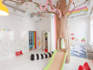 Маркерная стена-раскрашка в детской комнате, IdeasMarket IdeasMarket Dormitorios infantiles