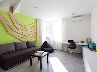 ПРАВИЛА РАЗВИТИЯ 2.0: Л-СИСТЕМЫ, DMYTRO ARANCHII ARCHITECTS DMYTRO ARANCHII ARCHITECTS Minimalist living room