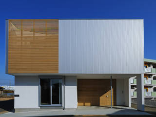 2F Deck house, 開建築設計事務所 開建築設計事務所 Casas modernas