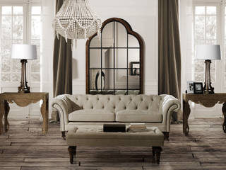 Sofá Amboise Keen Replicas Livings de estilo clásico Salas y sillones