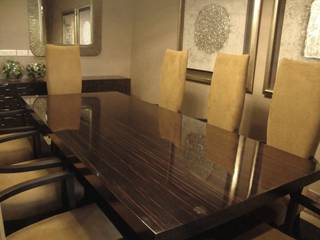 RESIDENCE OF MR.GAUR, GREATER NOIDA, FOYER INTERIORS FOYER INTERIORS Asian style dining room