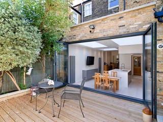 Putney, Wandsworth SW6 London | Kitchen house extension GOAStudio London residential architecture limited Casas modernas