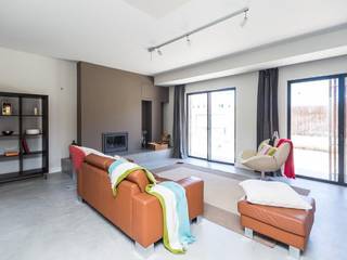 Renovação moradia em Birre | Cascais, shfa shfa Modern Living Room