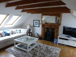 Scottish Seaside Cottage, Lothian Design Lothian Design Living room