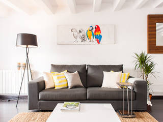 Home Staging para Alquilar una Vivienda en Barcelona, Markham Stagers Markham Stagers Moderne Wohnzimmer