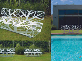 Banco 3 , Postigo design Postigo design Jardin moderne