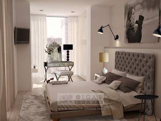 Дизайн современной квартиры с элементами стиля 60-х, Olga’s Studio Olga’s Studio Classic style bedroom