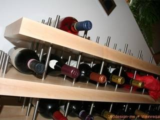 Weinregal, falk-raum-design-systeme falk-raum-design-systeme Comedores de estilo moderno