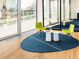 DIE SCHÖNHEIT DER GEOMETRIE: „ELEMENTARY SHAPES“ VON VORWERK FLOORING, Vorwerk flooring Vorwerk flooring พื้นที่เชิงพาณิชย์