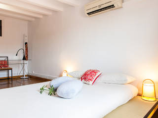 Home Staging para Alquilar una Vivienda en Barcelona, Markham Stagers Markham Stagers Aziatische slaapkamers