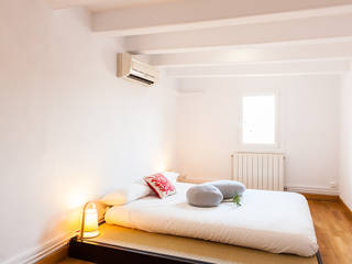 Home Staging para Alquilar una Vivienda en Barcelona, Markham Stagers Markham Stagers Спальня Білий