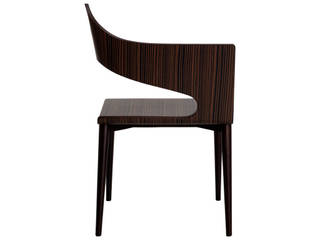 Assolo Chair - Design by Rita Rijillo, Crjos Design Milano Crjos Design Milano Ruang Keluarga Modern