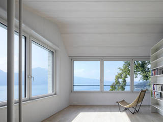 Um- und Ausbau Einfamilienhaus in Vitznau, Luzern, Forsberg Architekten AG Forsberg Architekten AG Living room