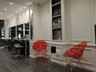 Salon de coiffure Franck Provost – Paris 14e, AD9 Agencement AD9 Agencement Locaux commerciaux & Magasin modernes