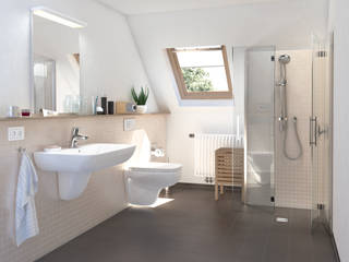 De praktische douchekamer, wedi wedi Classic style bathrooms