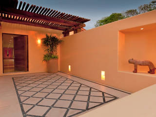 Kupuri , BR ARQUITECTOS BR ARQUITECTOS Tropical walls & floors