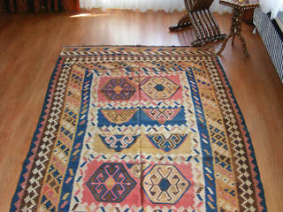 Kelim Teppiche, Kabul Gallery Kabul Gallery Country style living room Wool Orange