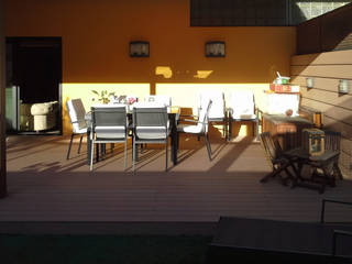 Proyecto de interiorismo de terraza, Vicente Galve Studio Vicente Galve Studio Patios & Decks