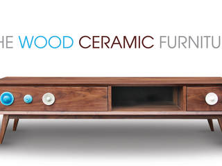 the wood ceramic furniture , cao interieur cao interieur Salas modernas