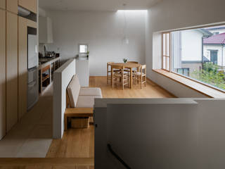 奈坪の家 / House in Natsubo, 水野純也建築設計事務所 水野純也建築設計事務所 Living room