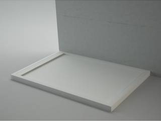 Plato de Ducha Enmarcado Corian® Ibiza., Baños de Autor Baños de Autor 모던스타일 욕실