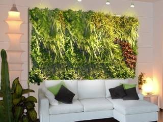 Living Room, Dotto Francesco consulting Green Dotto Francesco consulting Green Taman interior Interior landscaping