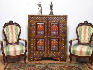 Orientalische Möbel, Kabul Gallery Kabul Gallery Koloniale woonkamers Hout Hout Kasten & dressoirs