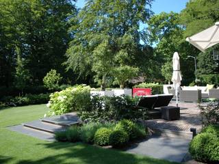 landelijke moderne tuin in Bloemendaal, Biesot Biesot Taman Gaya Country