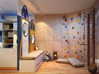 Проект детской комнаты двух мальчиков, Katerina Butenko Katerina Butenko Nursery/kid’s room