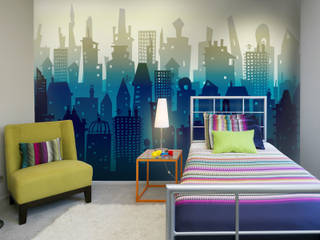 Fotomurales Ciudades, Goodvinilos Goodvinilos Modern style bedroom Accessories & decoration