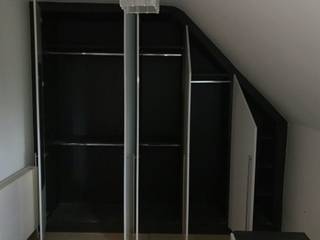 Angled top wardrobe , Capital Bedrooms Capital Bedrooms Modern style bedroom Wardrobes & closets