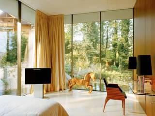Privat Haus St. Gilgen, Austria, SilvestrinDesign SilvestrinDesign Camera da letto moderna