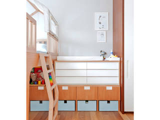 Quarto Tom e Lis, Ameise Design Ameise Design Habitaciones para niños de estilo moderno