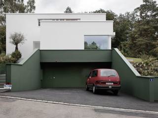 Neubau Villa Winterthur, Dominic Schmid Architektur Dominic Schmid Architektur モダンな 家