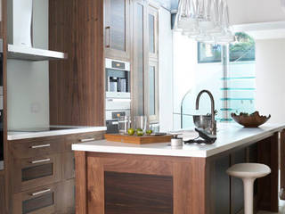 Exotic wood kitchens, Hutchinson furniture and interiors Hutchinson furniture and interiors Modern kitchen