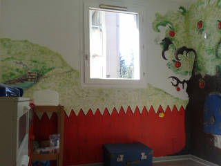 Chambre d'enfant, ELSACONCEPTION ELSACONCEPTION Cuartos infantiles de estilo moderno